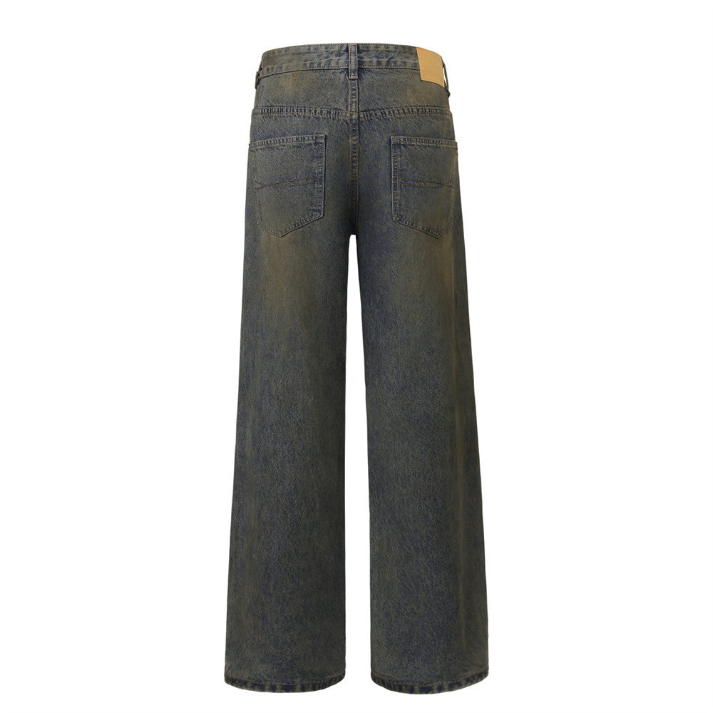 Fashion American Style Ripped Jeans Men