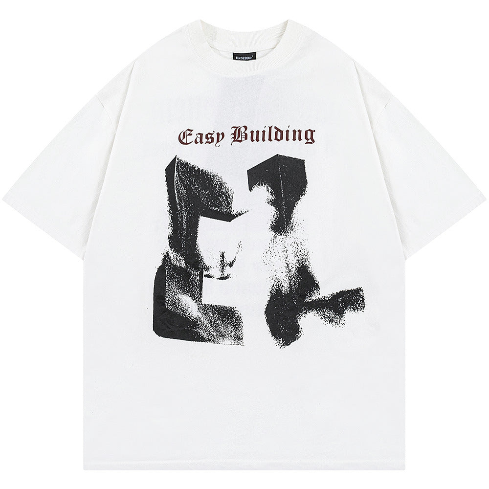 Casual Short Sleeve T-shirt Top Men