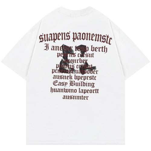 Casual Short Sleeve T-shirt Top Men