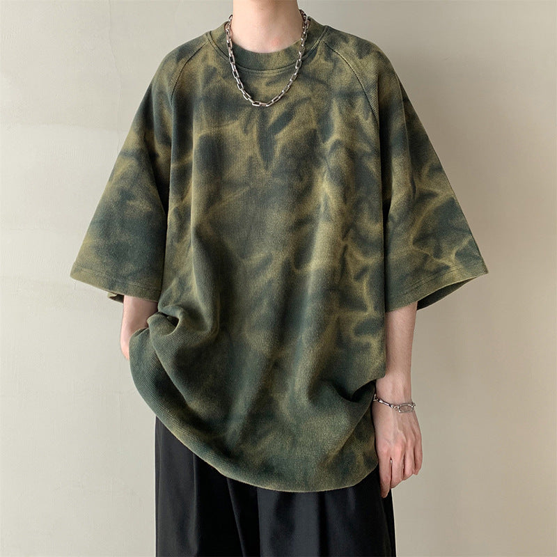 Retro T-Shirt Trendy Loose Men